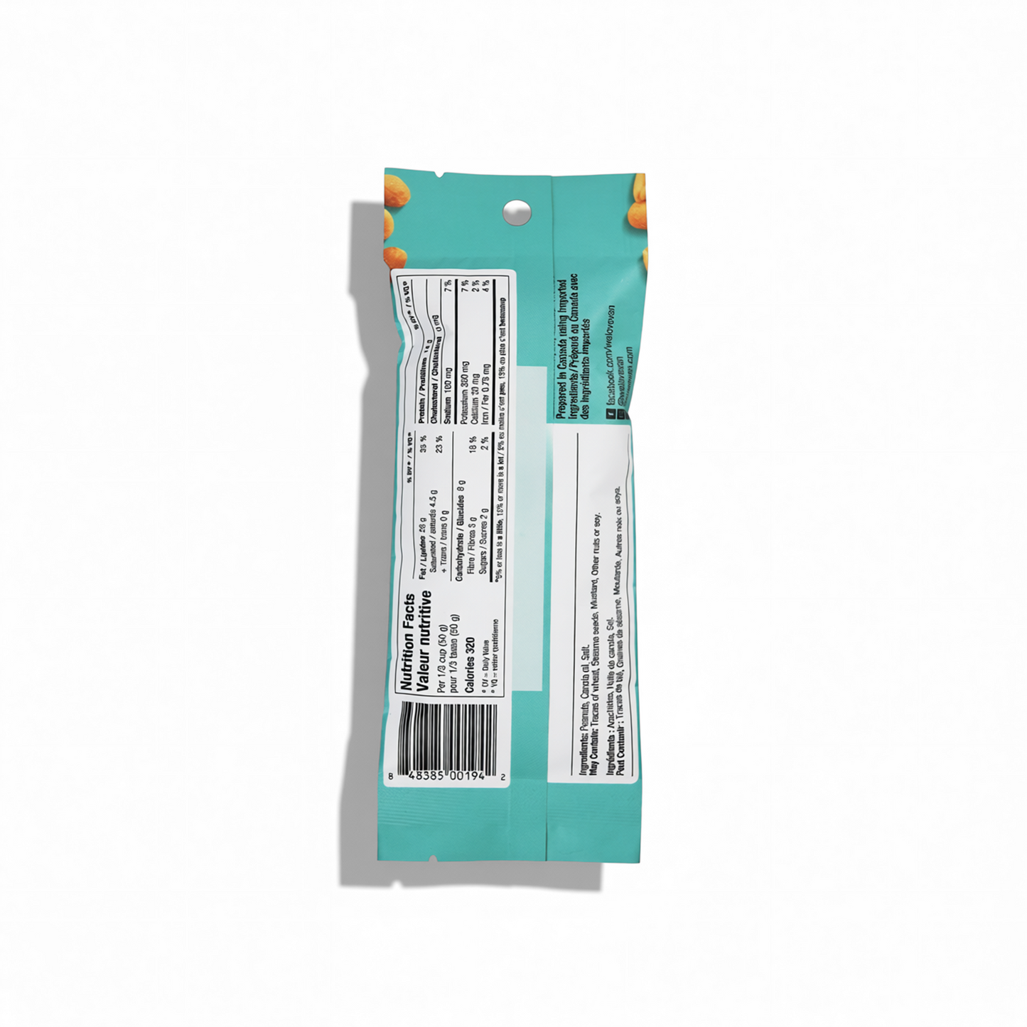 Roasted Salted Peanuts 50g