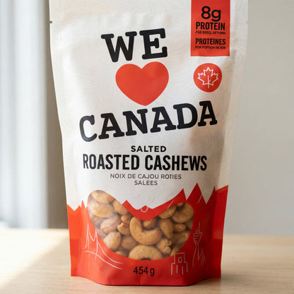 SALTED ROASTED CASHEWS