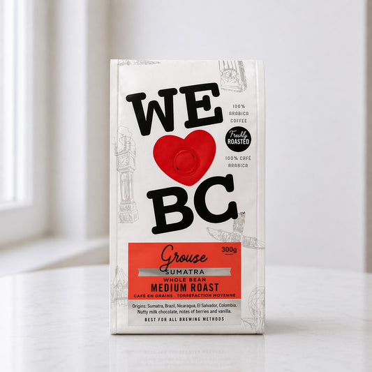 GROUSE MEDIUM ROAST WHOLE BEAN COFFEE