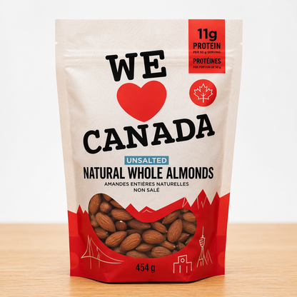 NATURAL WHOLE ALMONDS