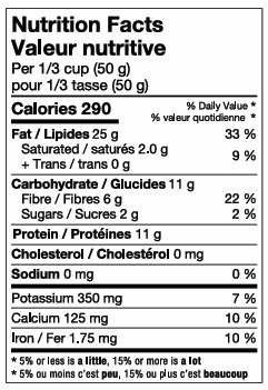 NATURAL WHOLE ALMONDS