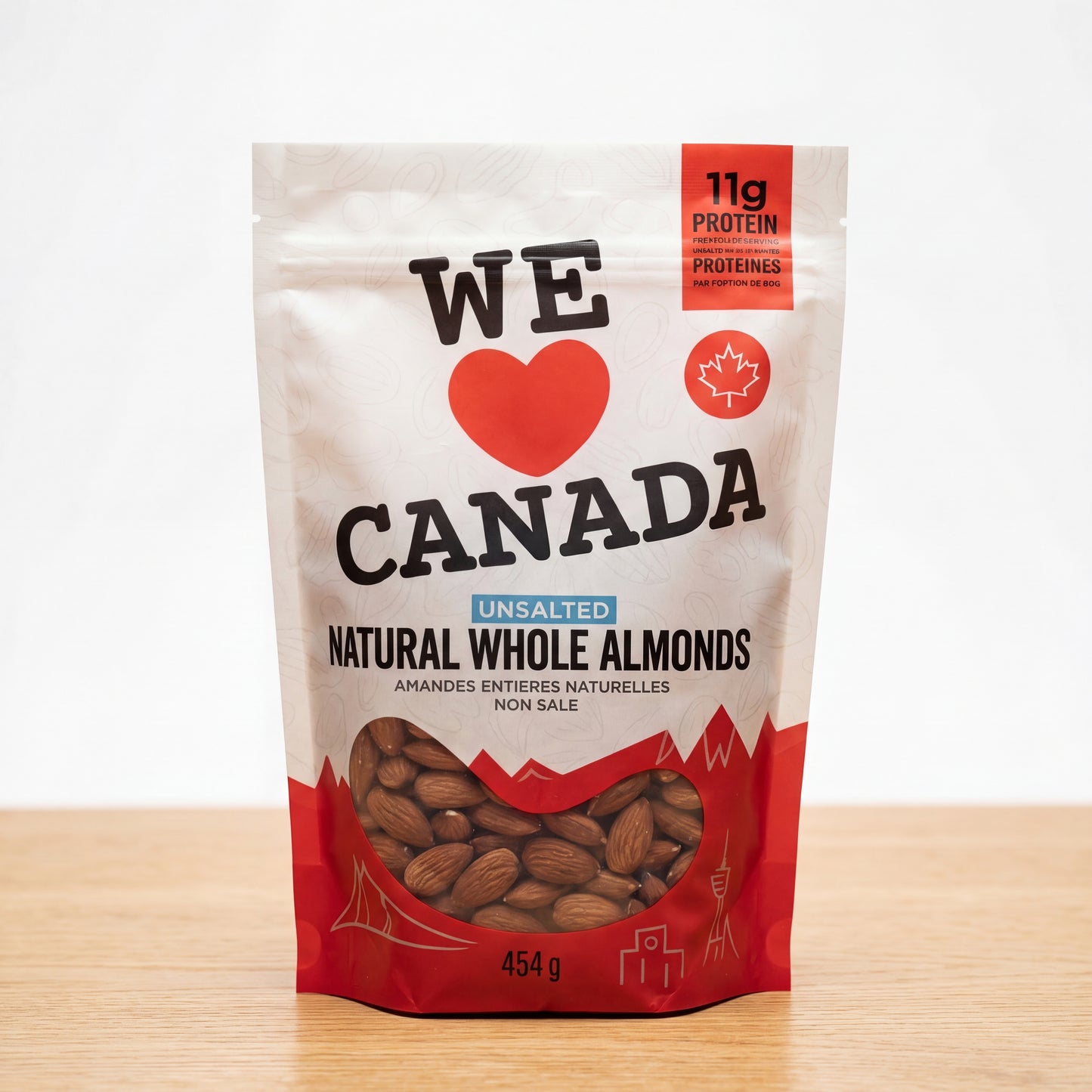 NATURAL WHOLE ALMONDS