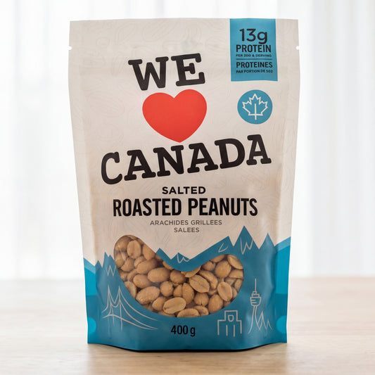 SALTED ROASTED PEANUTS