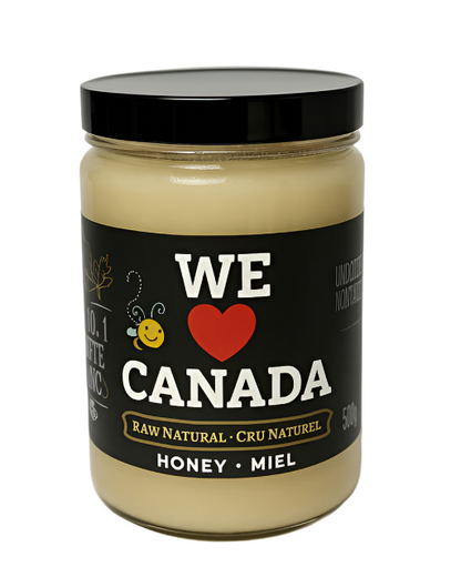 RAW CREAMED HONEY – 500G JAR