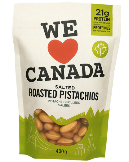SALTED ROASTED PISTACHIOS