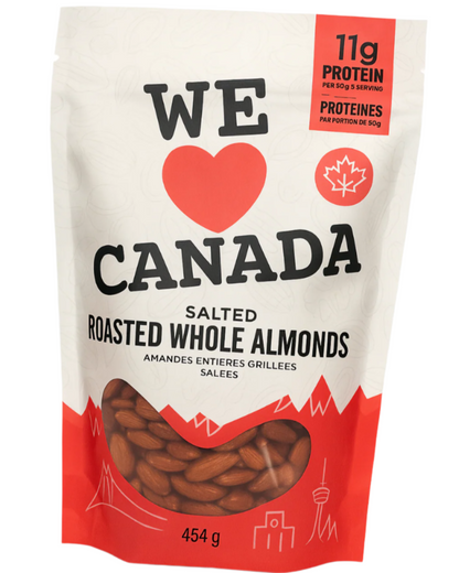 SALTED ROASTED ALMONDS