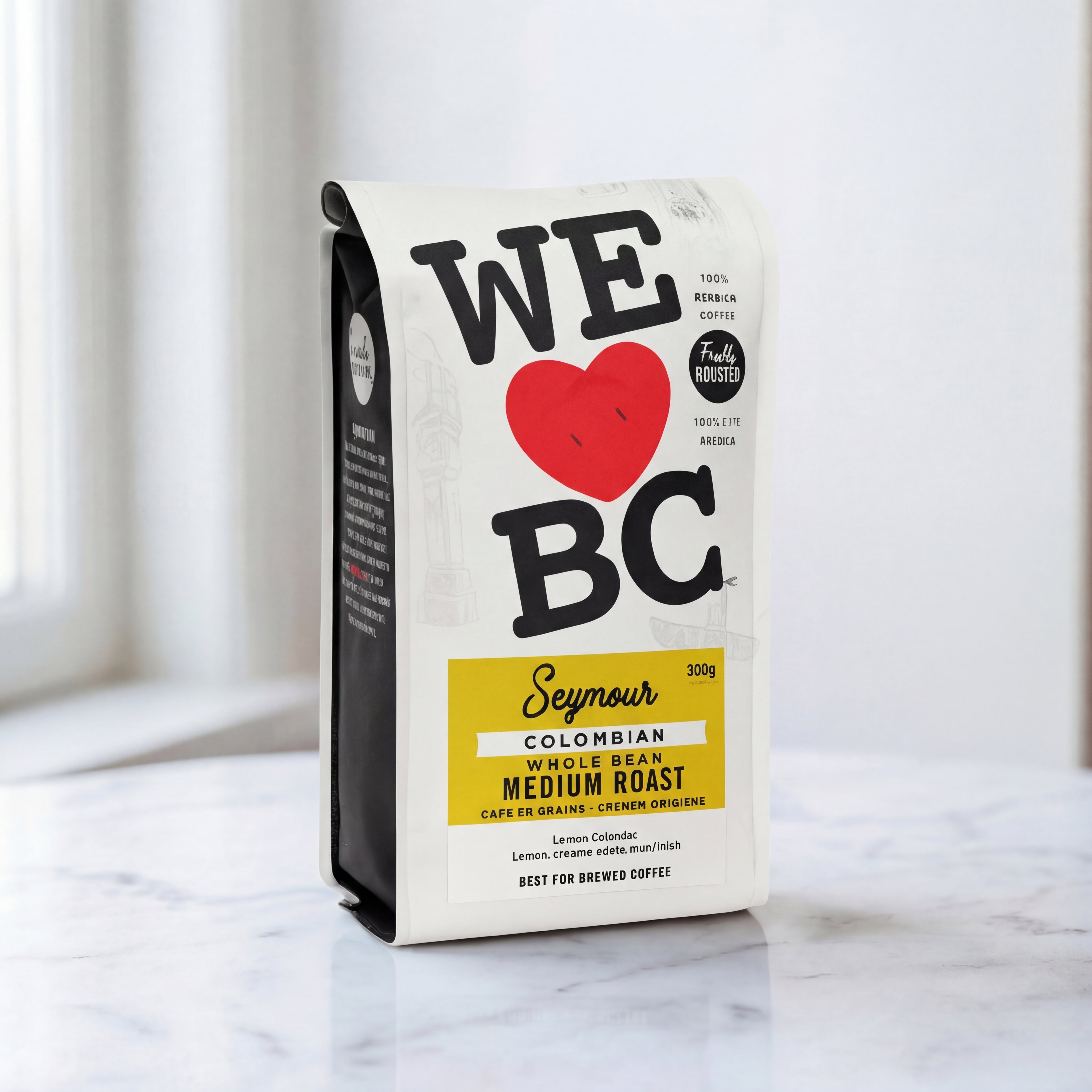 SEYMOUR DARK ROAST WHOLE BEAN COFFEE