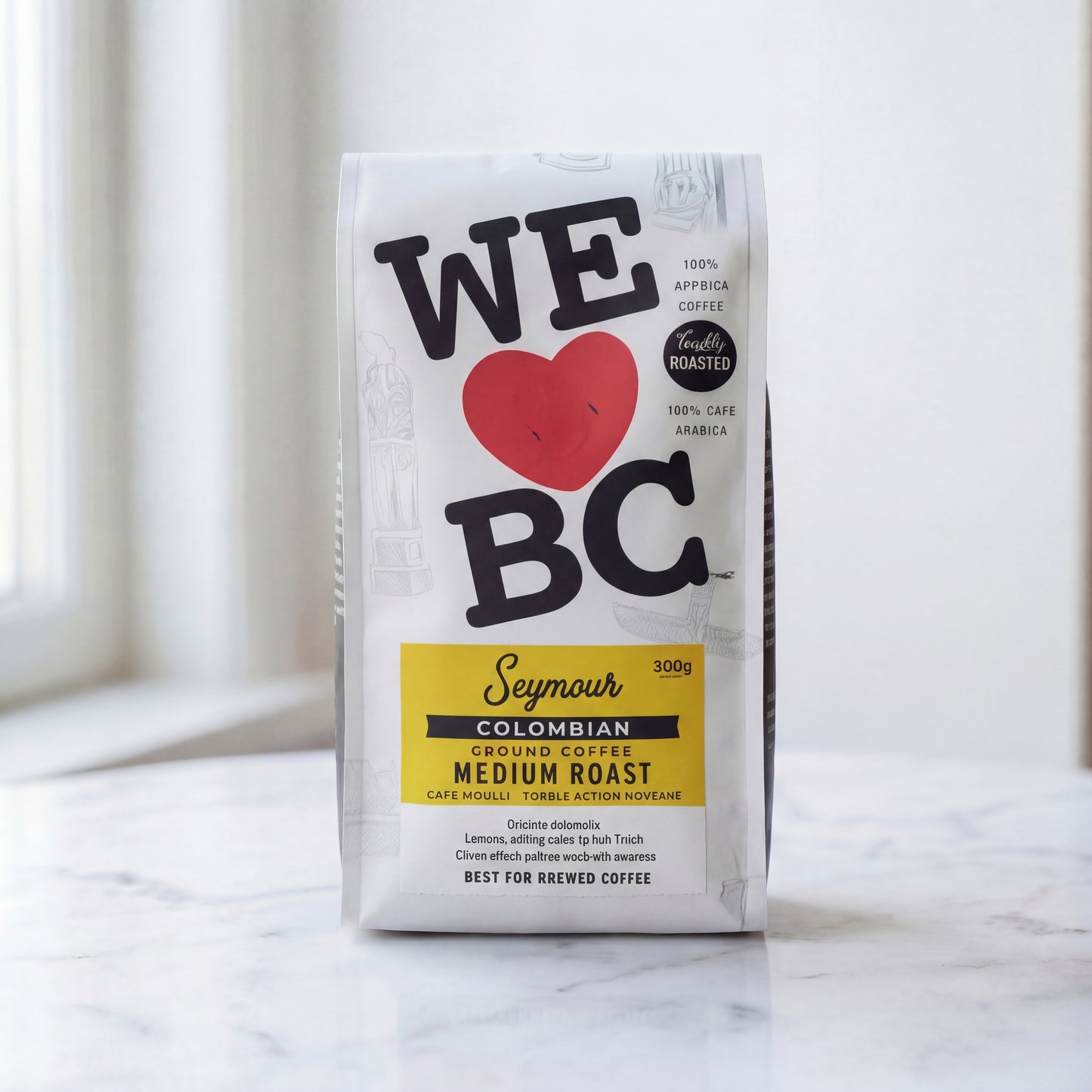 SEYMOUR DARK ROAST GROUND COFFEE