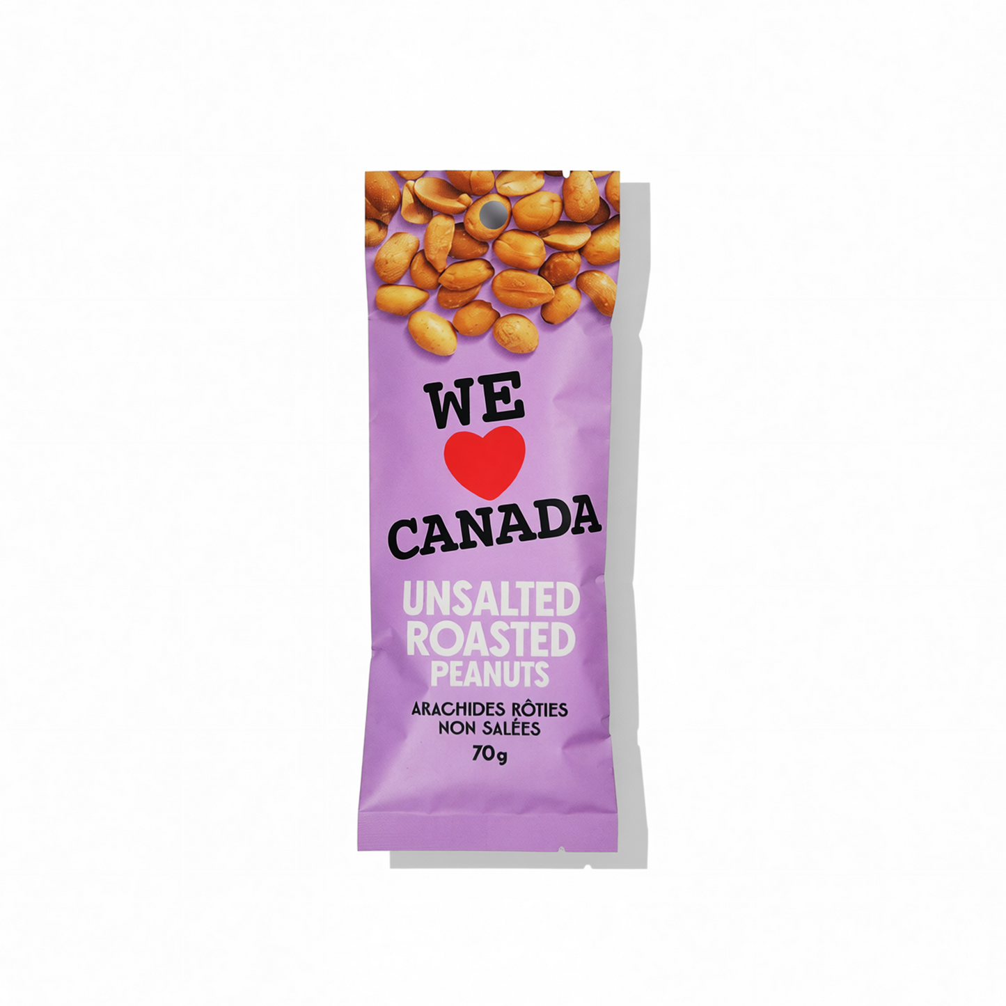 Unsalted Roasted Peanuts 70g