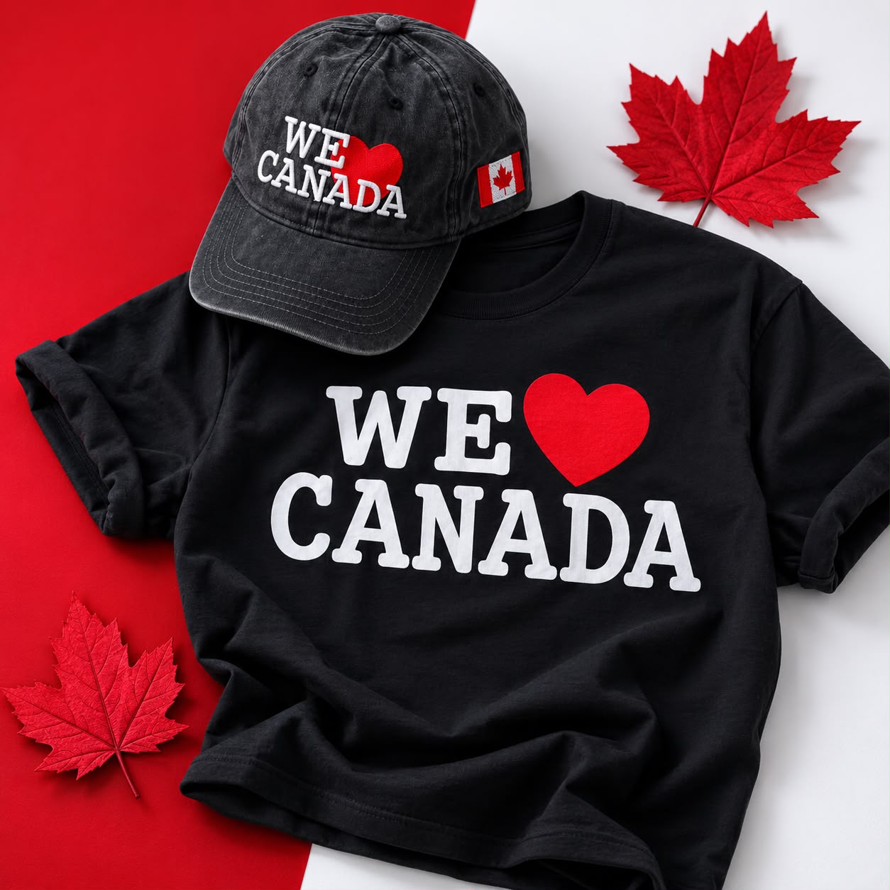 WE ❤️ CANADA Heritage Cap