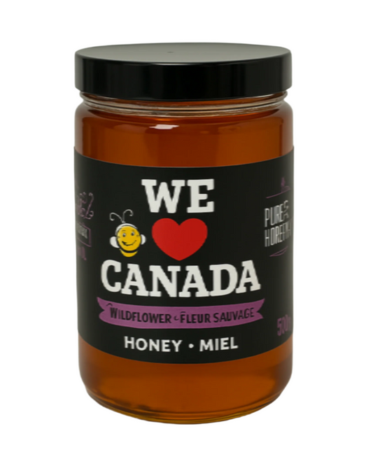 WILDFLOWER LIQUID HONEY 500G JARS