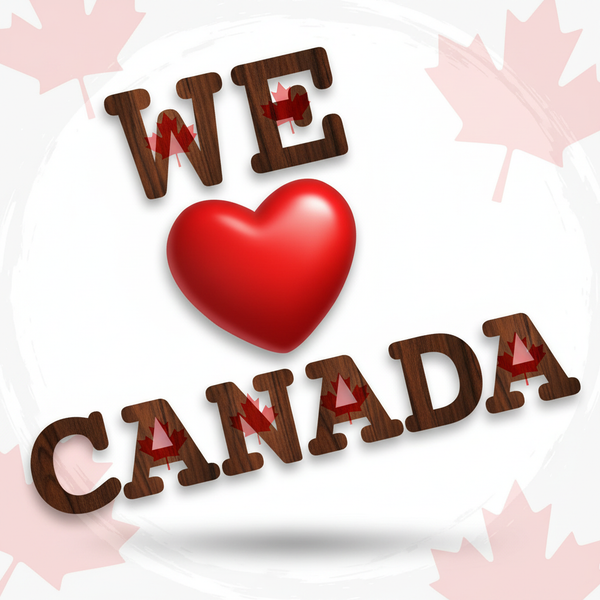 WE LOVE CANADA - Enhanced Logo